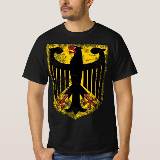 ボイステックラー - くたびれたドイツの鷲 Tシャツ (正面)