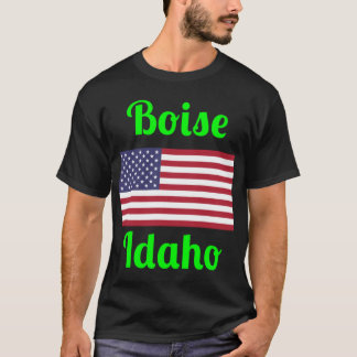 ボイズアイダホスタイリッシュプリント1 Tシャツ