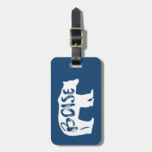 ボイズアイダホベア ラゲッジタグ (正面縦)