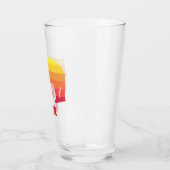 ボイズアイダホレインボーベア タンブラーグラス (左)