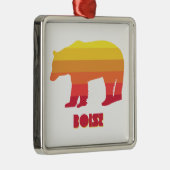 ボイズアイダホレインボーベア メタルオーナメント (右)