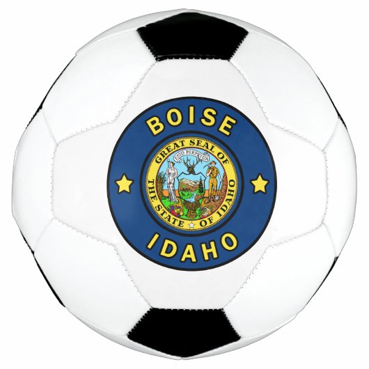 ボイズアイダホ サッカーボール (正面)
