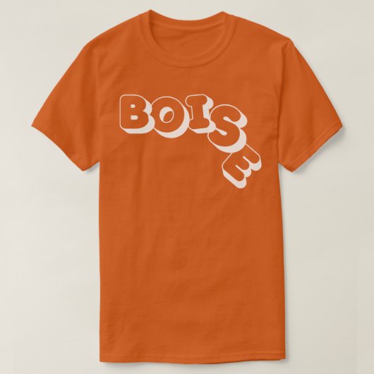 ボイズアイダホTシャツ18 Tシャツ (デザイン正面)