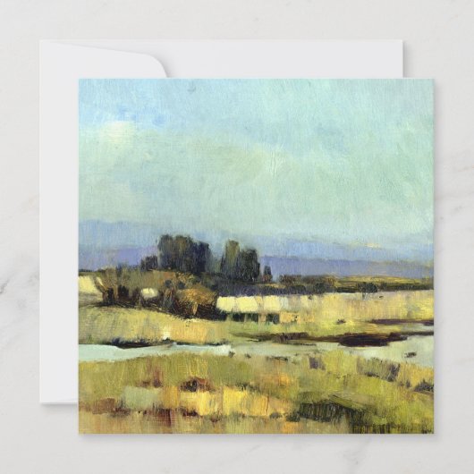 ボイズランドスケープのノートカード サンキューカード (正面)