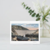 ボイズ川とアロー素晴らしロックダム ポストカード (スタンド正面)