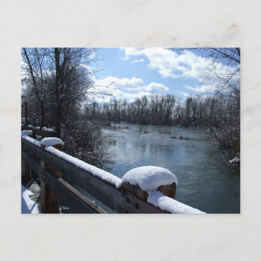 ボイズ川橋葉書 ポストカード (正面)