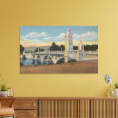 ボイズID – ボイズ川橋梁のビュー キャンバスプリント (インサイチュ (リビング))