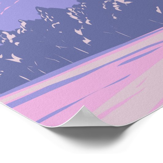 ボイセン州パークワイオミングヴィンテージ ポスター (角)