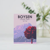 ボイセン州パークワイオミングヴィンテージ ポストカード (スタンド正面)