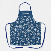 ボイティン航海のグ要素デザイン エプロン (正面)