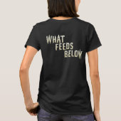 ボイドを生き延びたTシャツ Tシャツ (裏面)