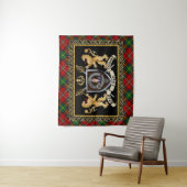 ボイドクランバッジ&モットウライオンズ タペストリー (インサイチュ)