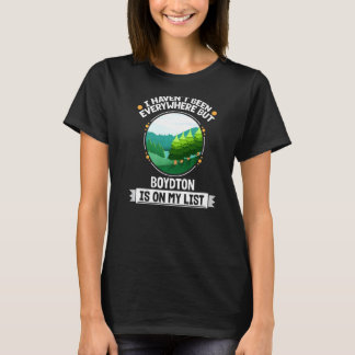 ボイドトンは私のリストに自然屋外ツリーワイルドリ Tシャツ