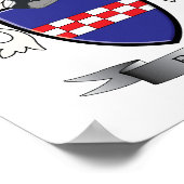 ボイド家紋コート・オブ・アームズ ポスター (角)