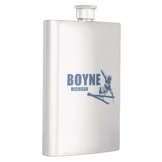 ボイヌマウンテンリゾートミシガンスキーヤー フラスク (右)