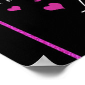 ボイパーソナライズされたリから私のゴージャスなガールフレンドへ ポスター (角)