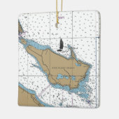 ボイブラン島MIチャート セラミックオーナメント (左)