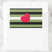 ボイプライド国旗 長方形シール (バッグ)