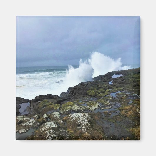 ボイラベイ州ウェイサイド、オレゴン州デポー湾 マグネット (正面)