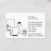 ボイラーおよび暖房サービス 名刺 (正面)