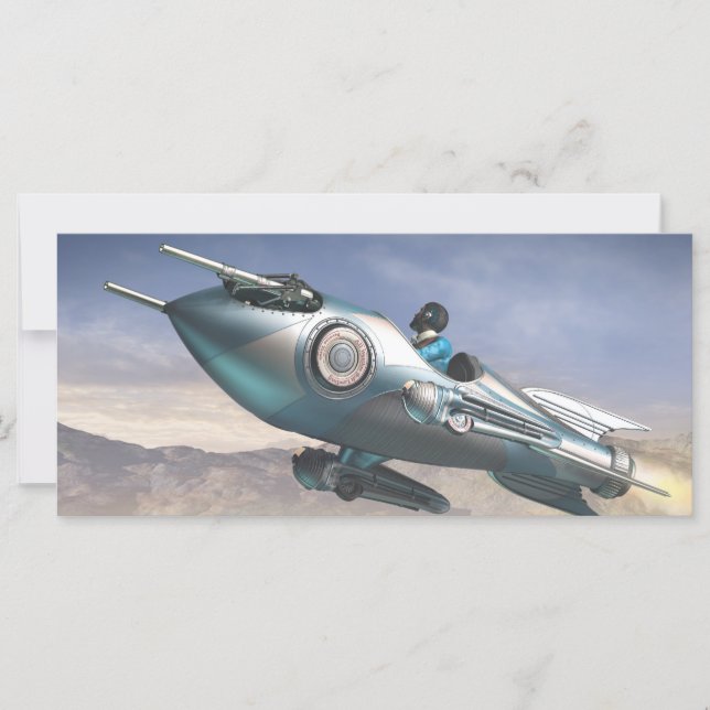 ボイラープレートロケットラックカード (正面)