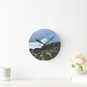 ボイラーベイ州ウェイサイド、デポエベイ、オレゴン ラウンド壁時計 (ホーム)