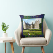 ボイルスコティッシュクランのケルバーン城写真タータンチェック クッション (椅子)