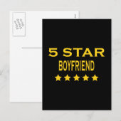 ボイルフレンズ誕生日ヴァレンティネス5スターボーイフレンド シーズンポストカード (正面/裏面)