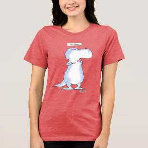 ボイントンの茶レックス恐竜 トライブレンドTシャツ
