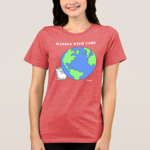 ボイントン気に猫の柄 トライブレンドTシャツ