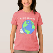 ボイントン気に猫の柄 トライブレンドＴシャツ (正面)