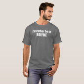 ボインプルットマンのミシガンにいる方がマシ Tシャツ (正面フル)