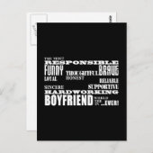 ボイ最高のヤン素晴らしフ&ボーイフレンド ポストカード (正面/裏面)