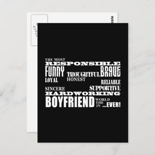 ボイ最高のヤン素晴らしフ&ボーイフレンド ポストカード (正面/裏面)