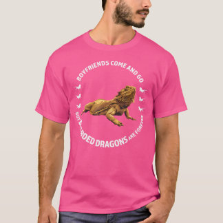 ボイ来ヤと髭を生やしたドラゴンひげドラ Tシャツ