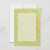 ボウかわいらしヒツデザイナーオプション～招待状 招待状 (裏面)