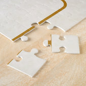 ボウかわいらしホを敷く水彩鹿 ジグソーパズル (側面)