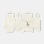 ボウかわいらしホを敷く水彩鹿 フェイバーボックス (折り畳みなし)