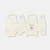 ボウかわいらしホを敷く水彩鹿 フェイバーボックス (折り畳みなし)