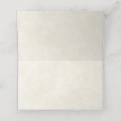 ボウかわいらしホを敷く水彩鹿 プレイスカード (内部開封)