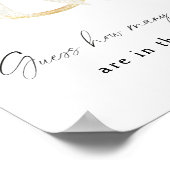 ボウとリングや輪のブライダルシャワー – 何人のリングや輪 ポスター (角)