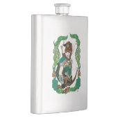 ボウアンドアローウッドランド小妖精や小人 フラスク (右)