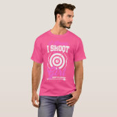 ボウアーチェリーママnsガールズウィメンズ狩りアイディア tシャツ (正面フル)