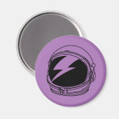 ボウイのヘルメットマグネット マグネット (正面/裏面)