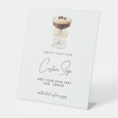 ボウエスプレッソマルティーニカスタム 台座サイン (正面)