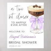 ボウエスプレッソマルティーニブライダルシャワー- 16x20 ポスター (正面)