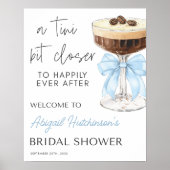 ボウエスプレッソマルティーニブライダルシャワー- 16x20 ポスター (正面)