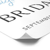 ボウエスプレッソマルティーニブライダルシャワー- 18x24 ポスター (角)