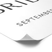 ボウエスプレッソマルティーニブライダルシャワー- 24x36 ポスター (角)