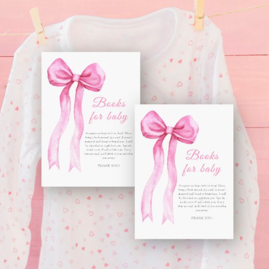 ボウエレガントベビー書要求 エンクロージャーカード